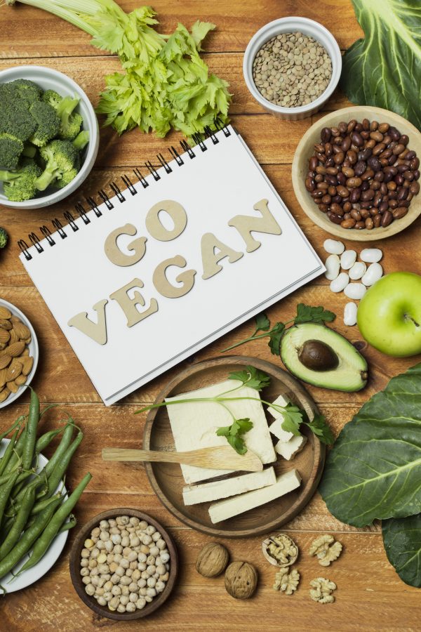top-view-arrangement-with-notebook-healthy-food